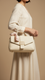 Beige Formal Shoulder Bag P36302