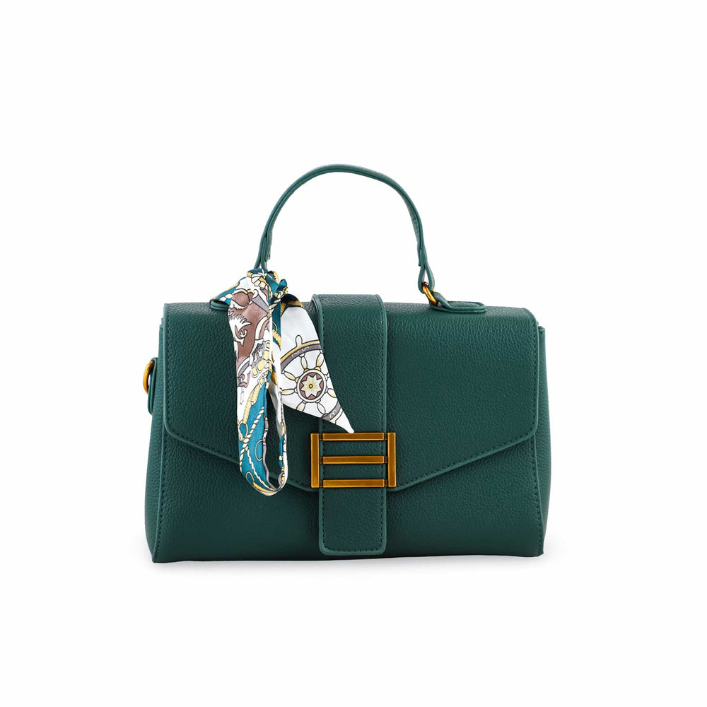 Green Formal Shoulder Bag For Women P36302