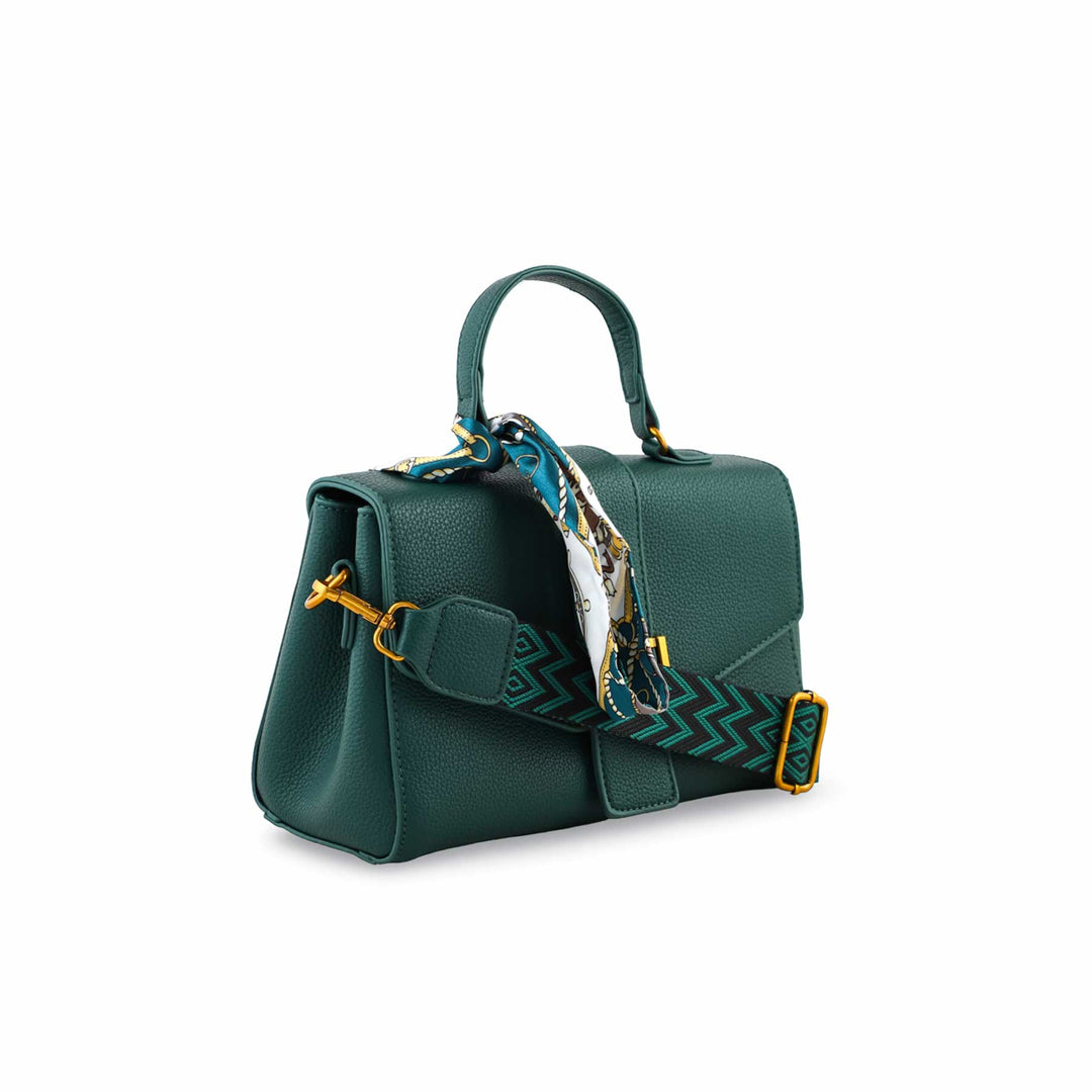 Green Formal Shoulder Bag For Women P36302