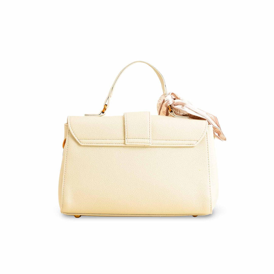 Beige Formal Shoulder Bag P36302