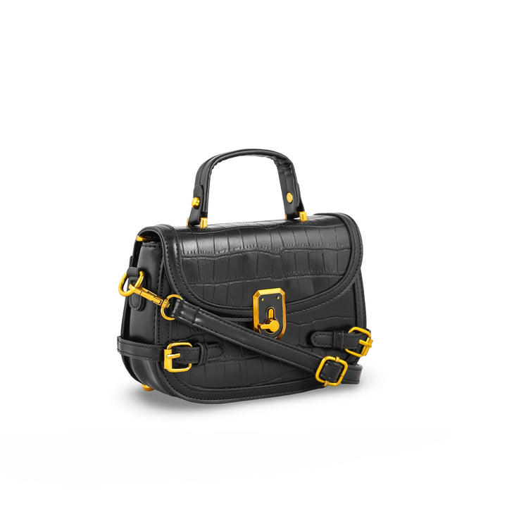 Black Formal Shoulder Bag P36303