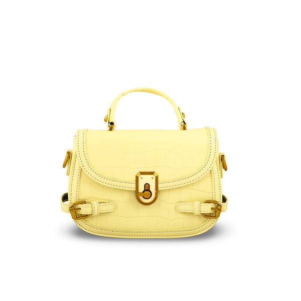 Yellow Formal Shoulder Bag P36303