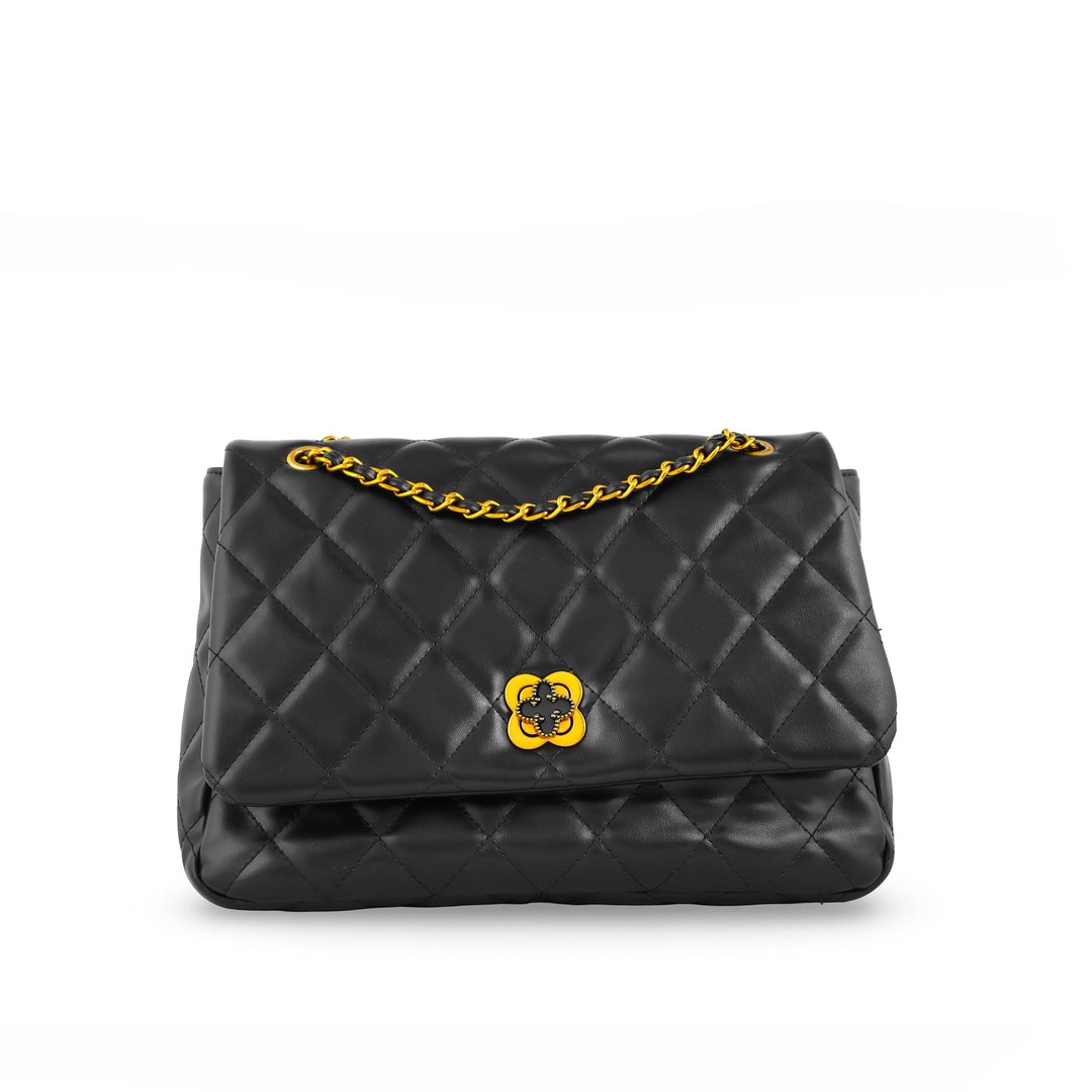 Black Women Formal Shoulder Bag P36304