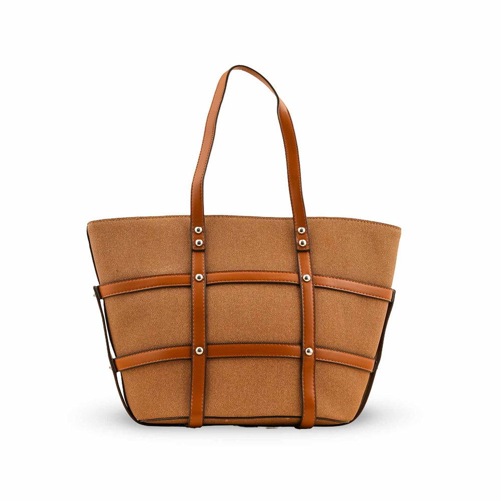 Khaki Formal Shoulder Bag P36306