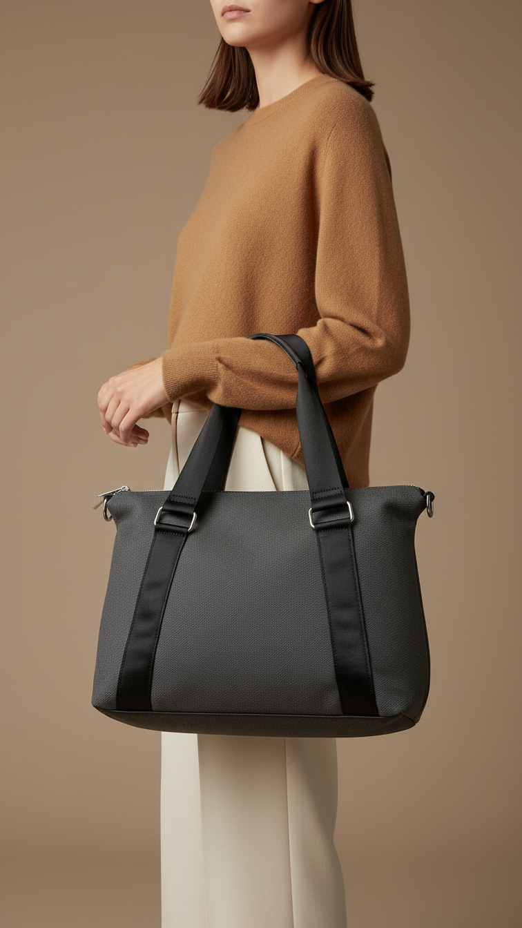 Black Formal Shoulder Bag For Women P36308