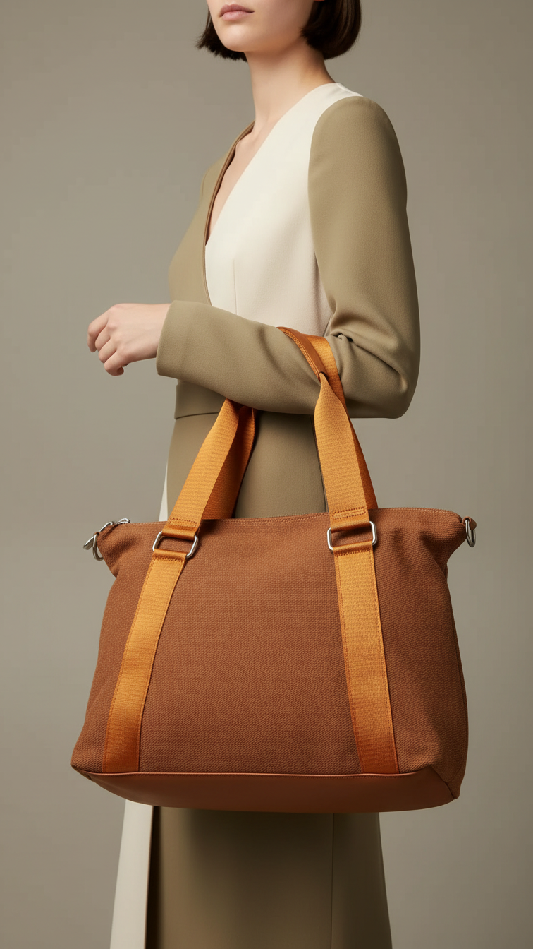 Brown Formal Shoulder Bag For Women P36308