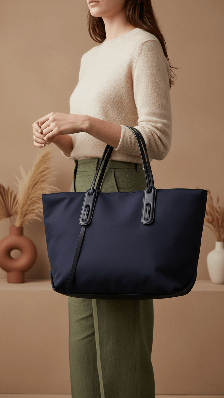 Blue Formal Shoulder Bag For Women P36309