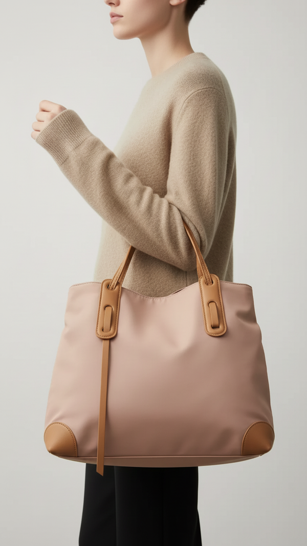Khaki Formal Shoulder Bag P36310