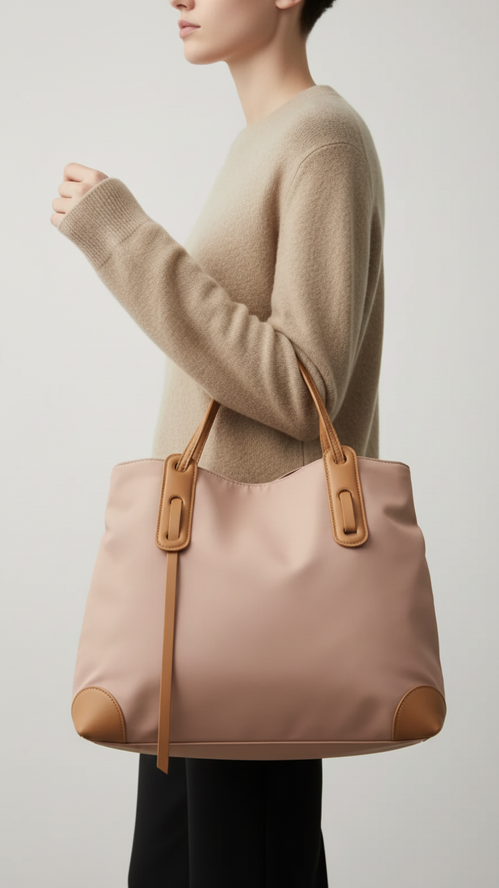 Khaki Formal Shoulder Bag P36310