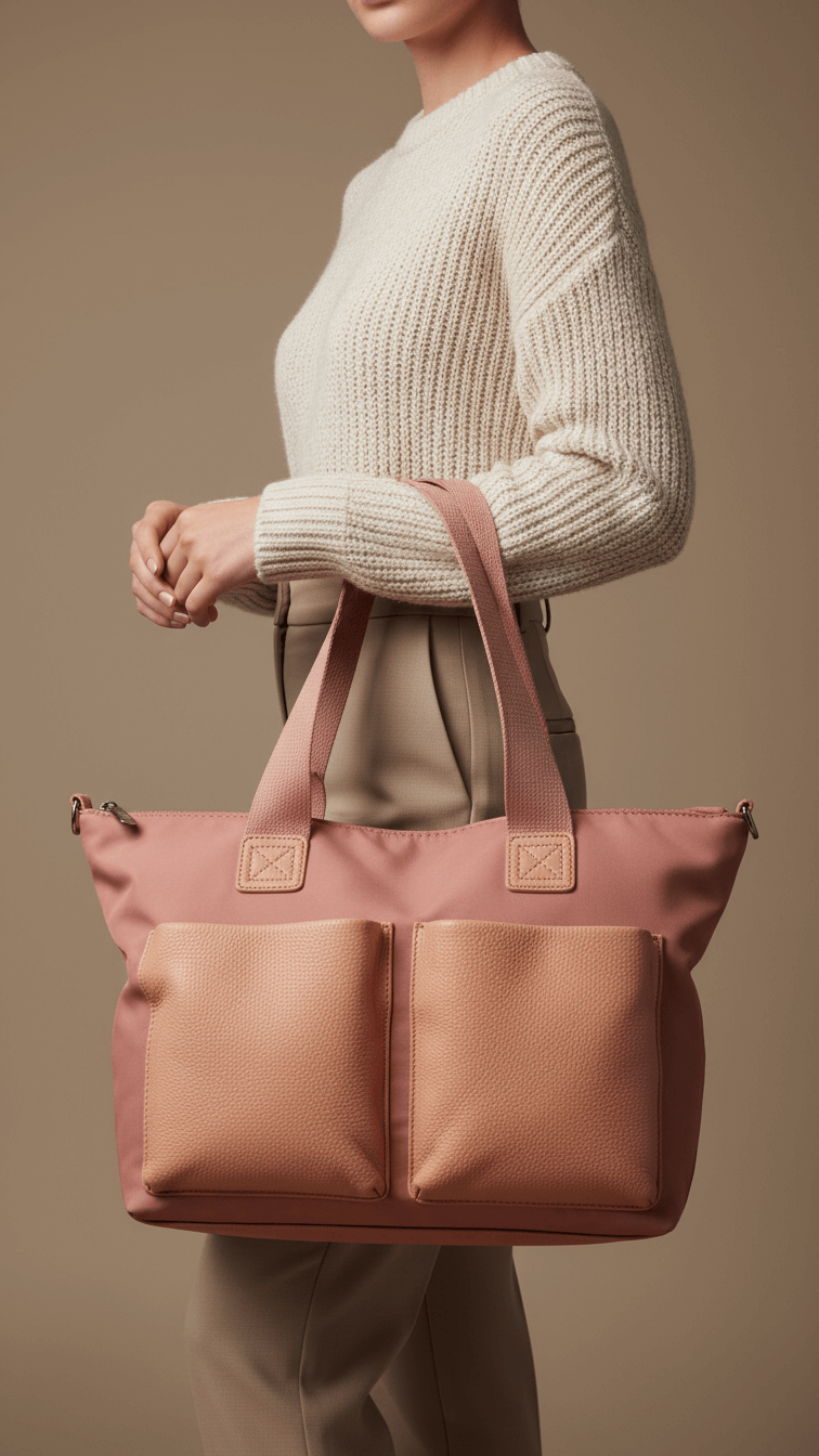 Pink Formal Shoulder Bag P36311