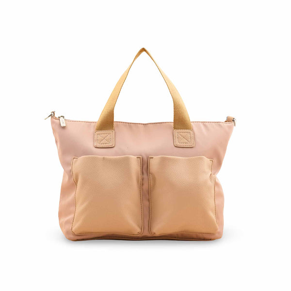 Khaki Formal Shoulder Bag P36311