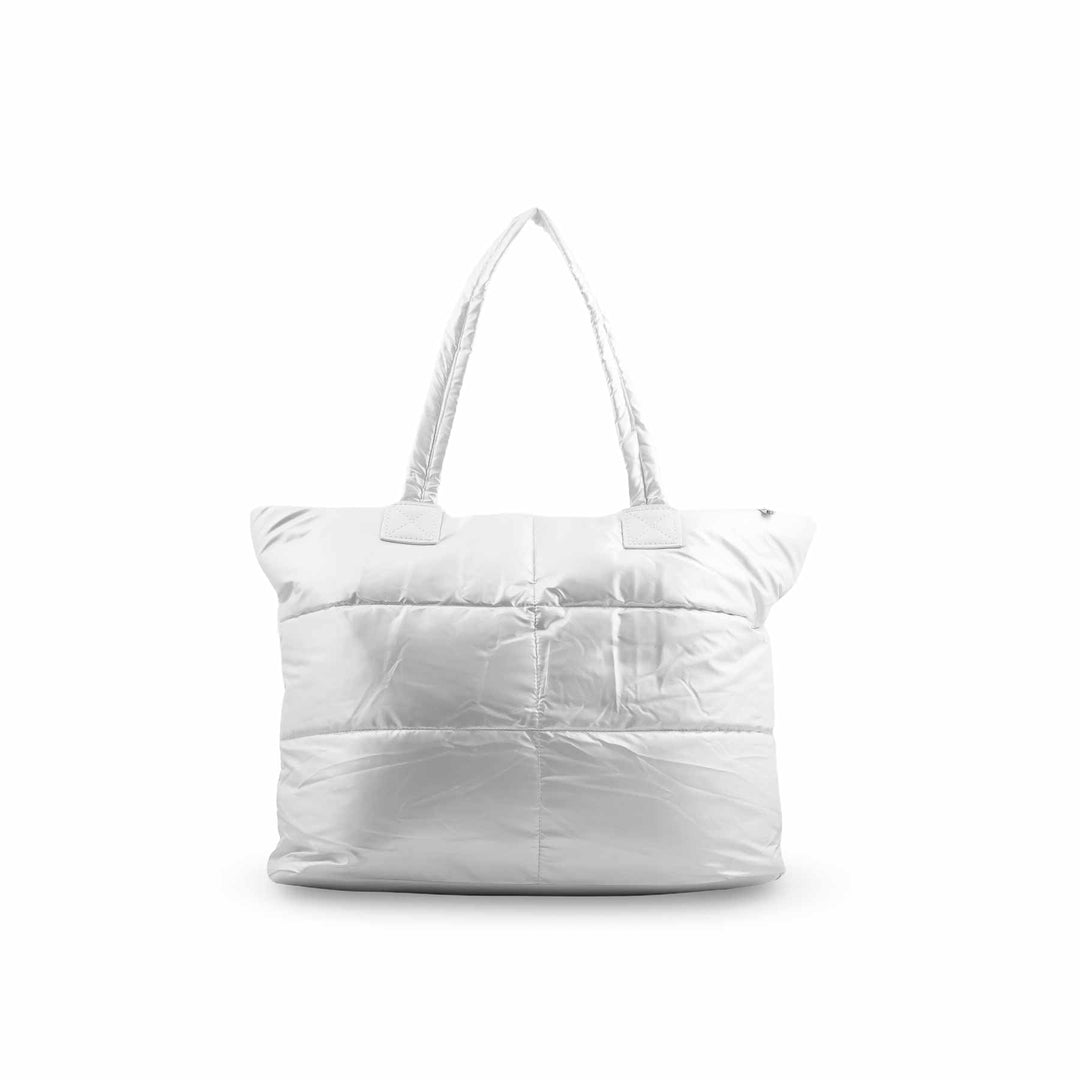 White Formal Hand Bag P36313
