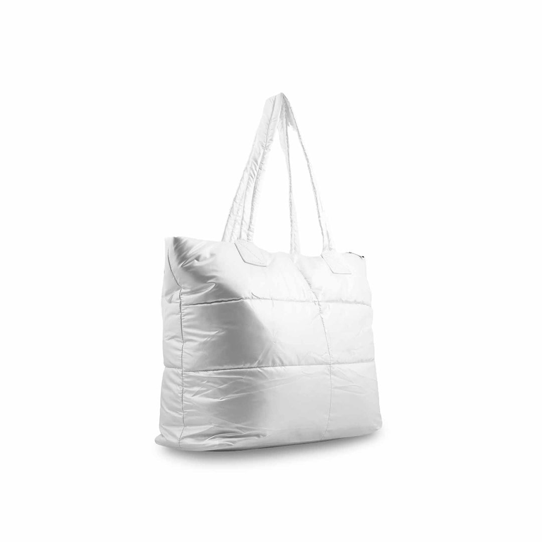 White Formal Hand Bag P36313