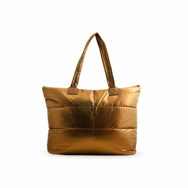 Golden Formal Hand Bag P36313
