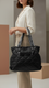 Black Formal Shoulder Bag P36314