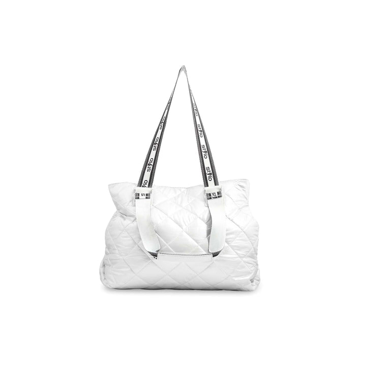 White Formal Shoulder Bag P36314