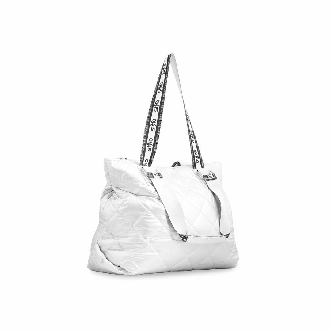 White Formal Shoulder Bag P36314