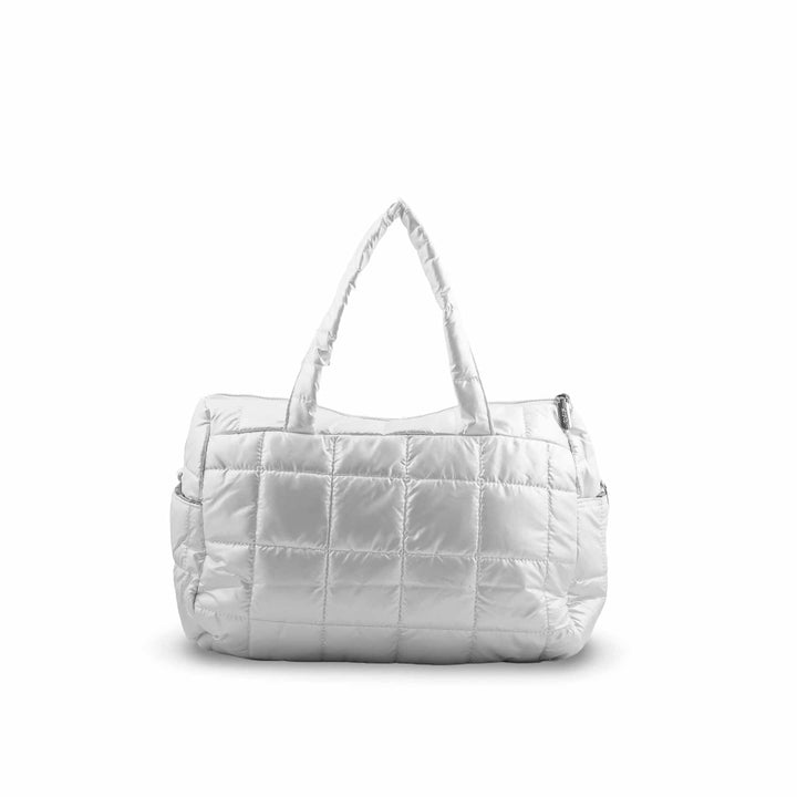 White Formal Hand Bag P36315