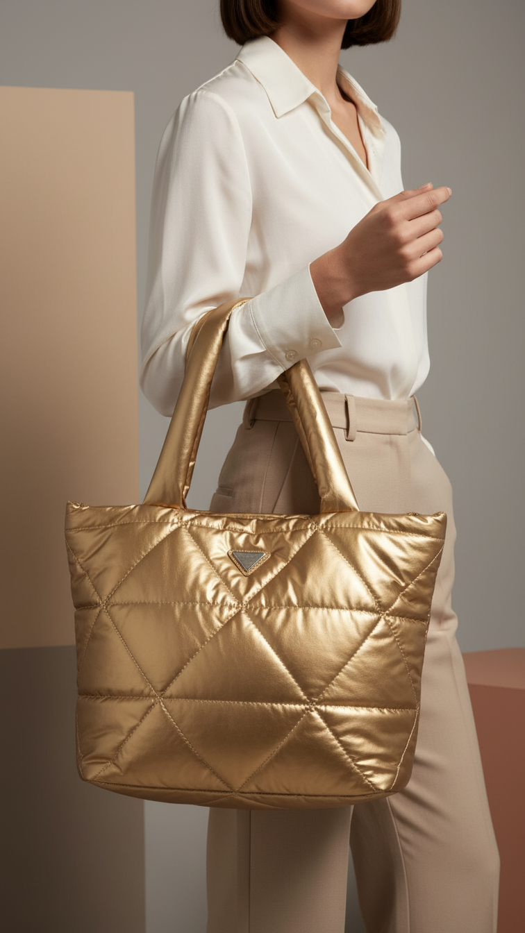 Golden Formal Shoulder Bag P36318