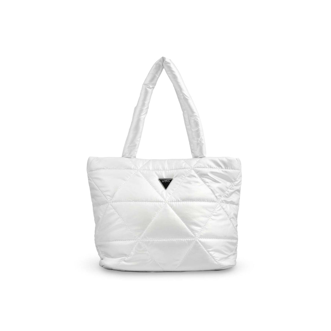 White Formal Shoulder Bag P36318