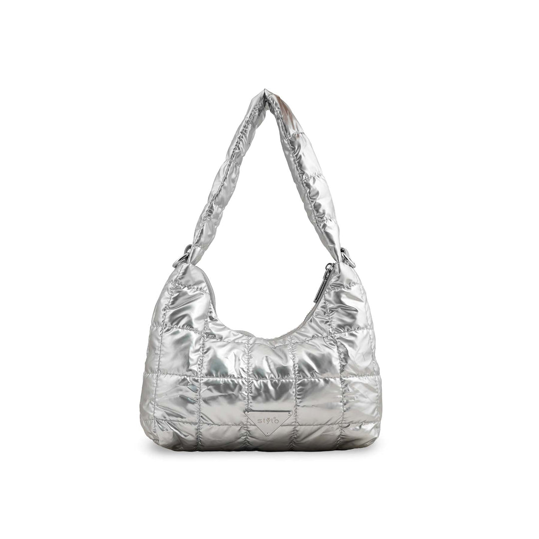 Silver Formal Shoulder Bag P36319