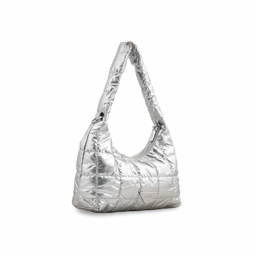 Silver Formal Shoulder Bag P36319
