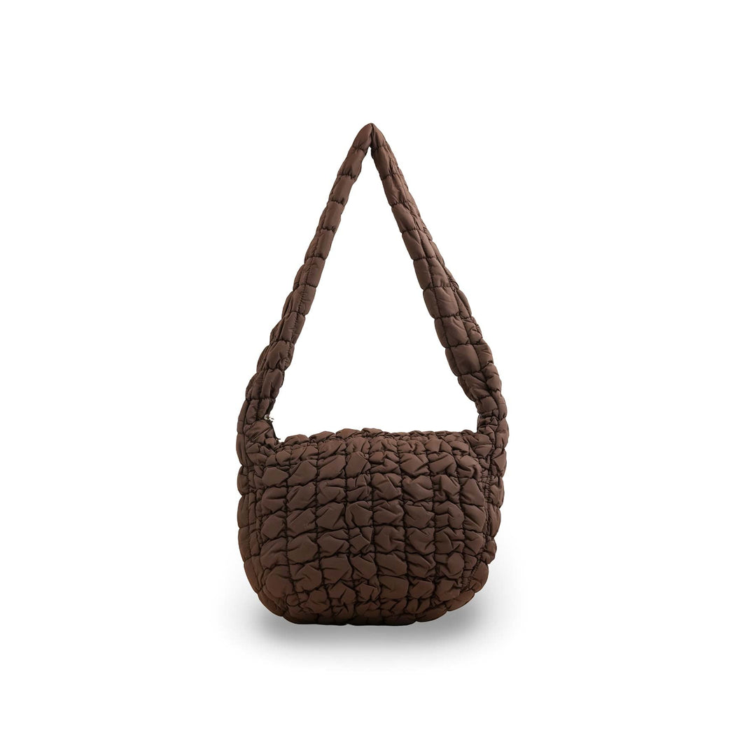 Coffee Formal Shoulder Bag P36320