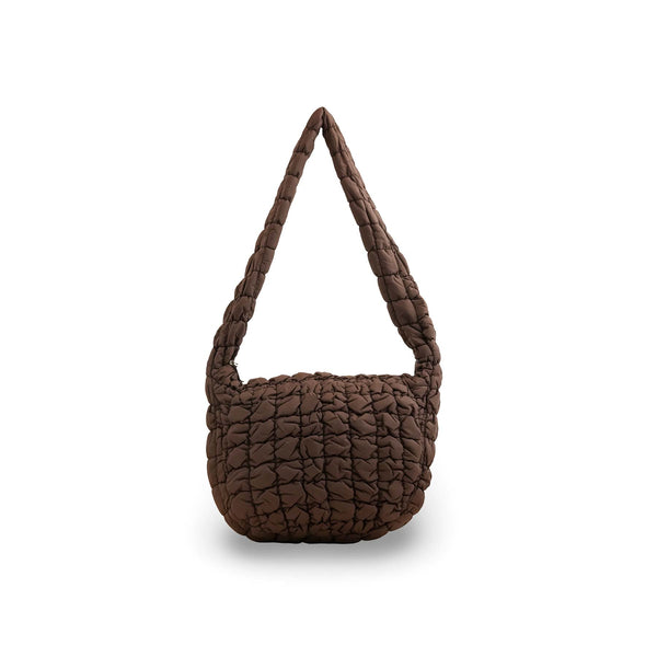 Coffee Formal Shoulder Bag P36320