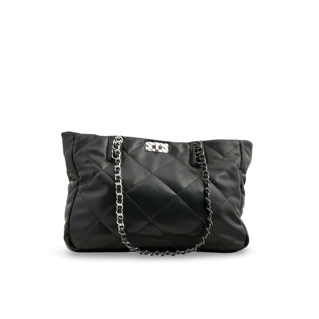 Black Formal Shoulder Bag P36321