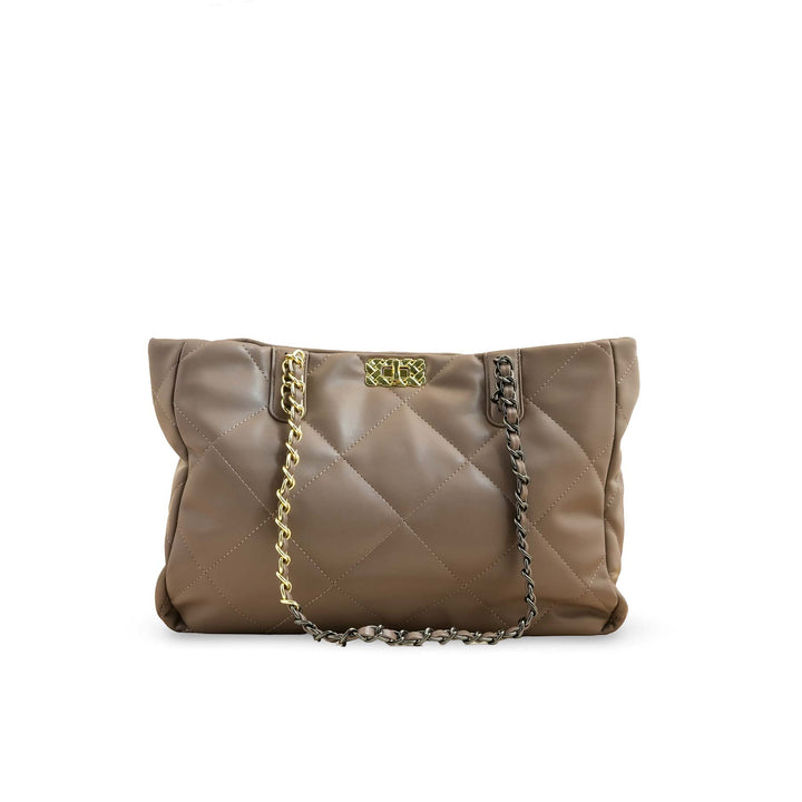 Grey Formal Shoulder Bag P36321