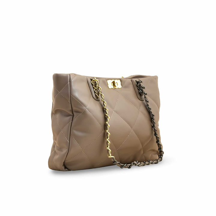 Grey Formal Shoulder Bag P36321