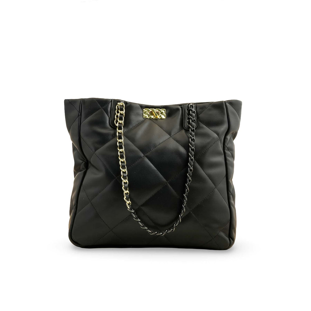 Black Formal Shoulder Bag P36322