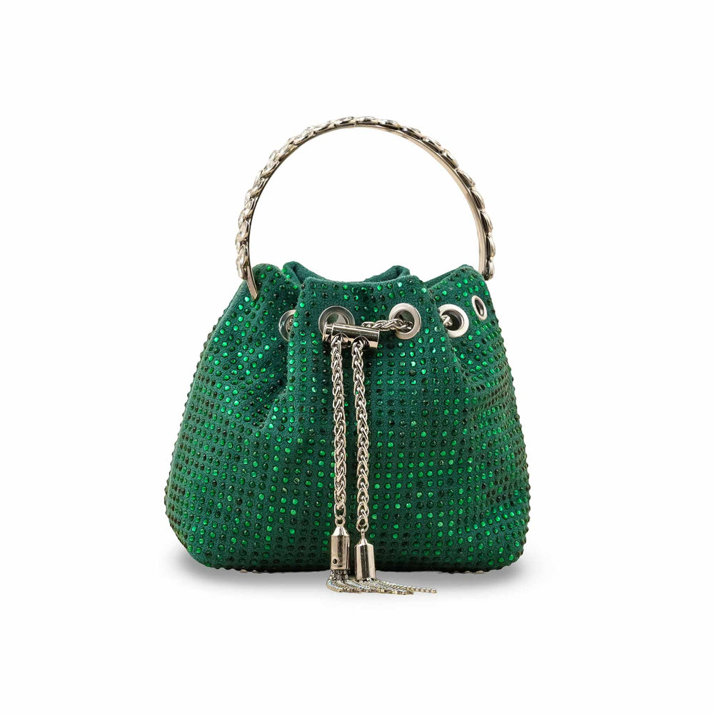 Green Fancy Clutch P36323