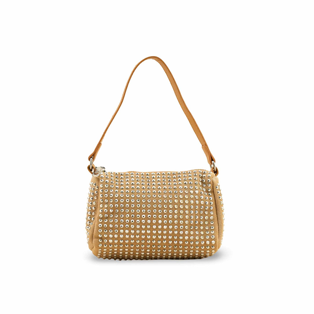 Khaki Fancy Clutch P36324