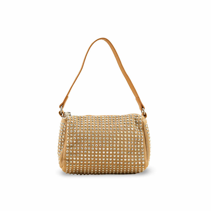 Khaki Fancy Clutch P36324