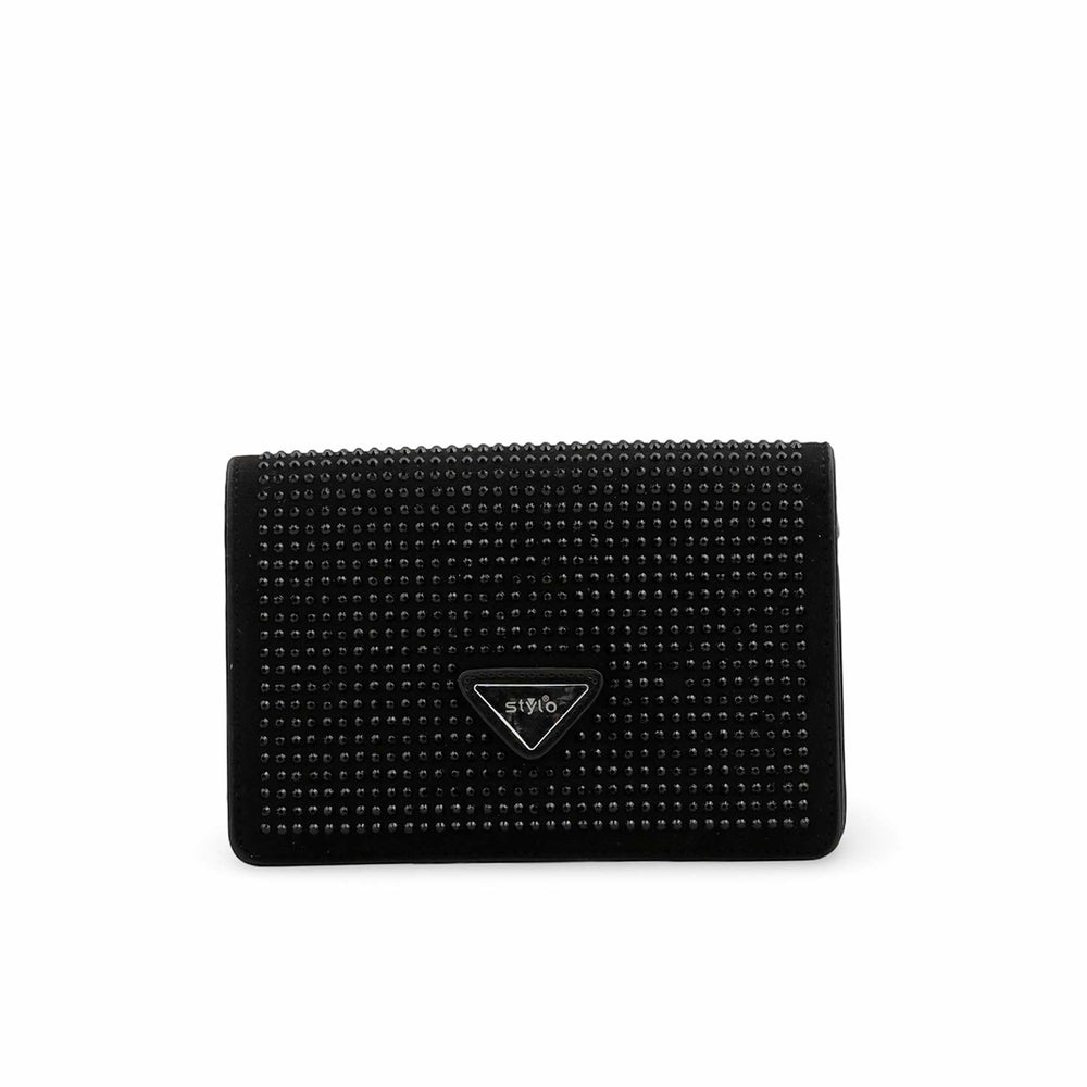 Black Fancy Clutch P36325