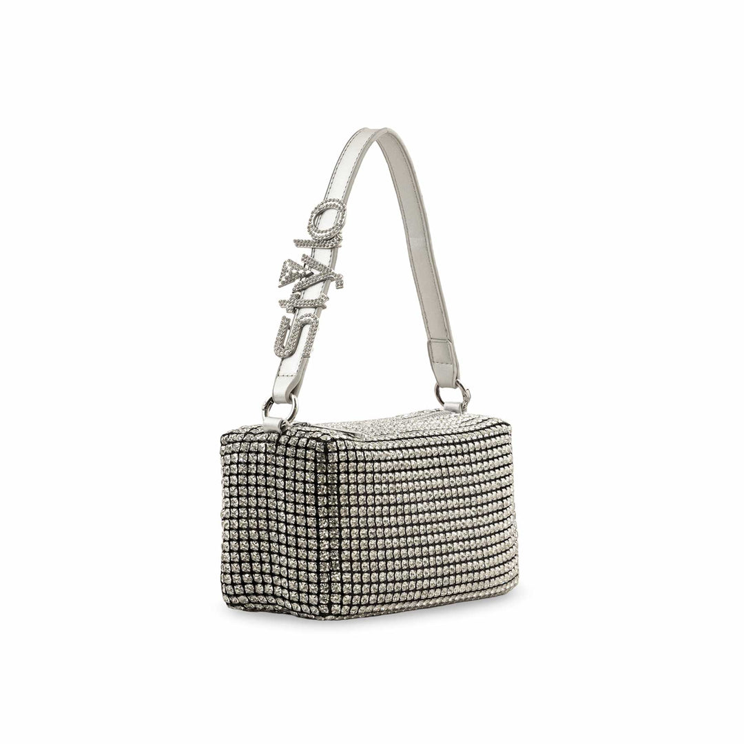 Silver Fancy Clutch P36329