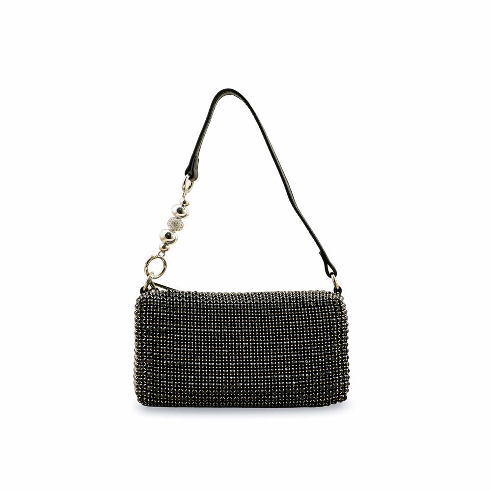Black Fancy Clutch P36333