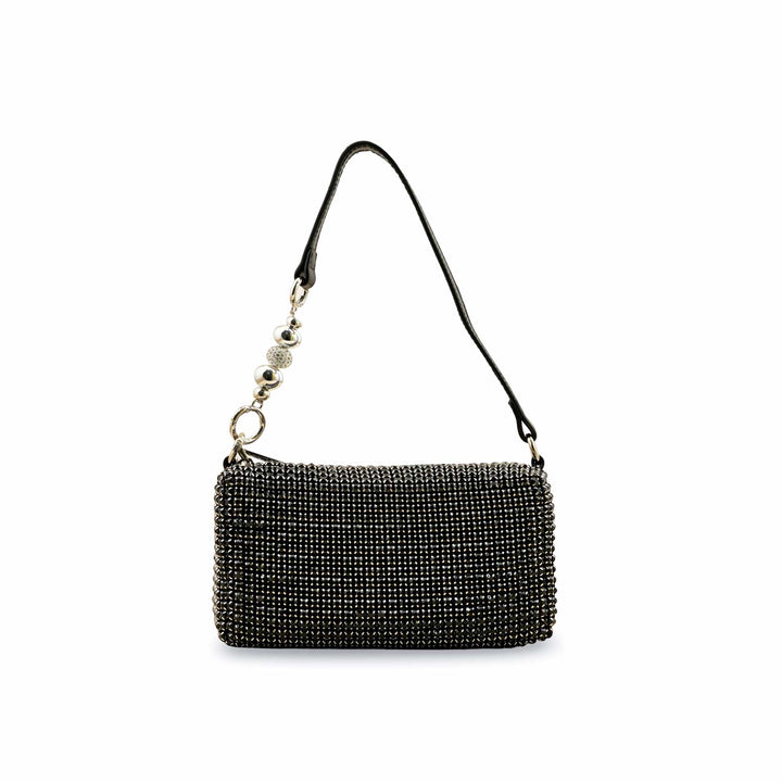 Black Fancy Clutch P36333