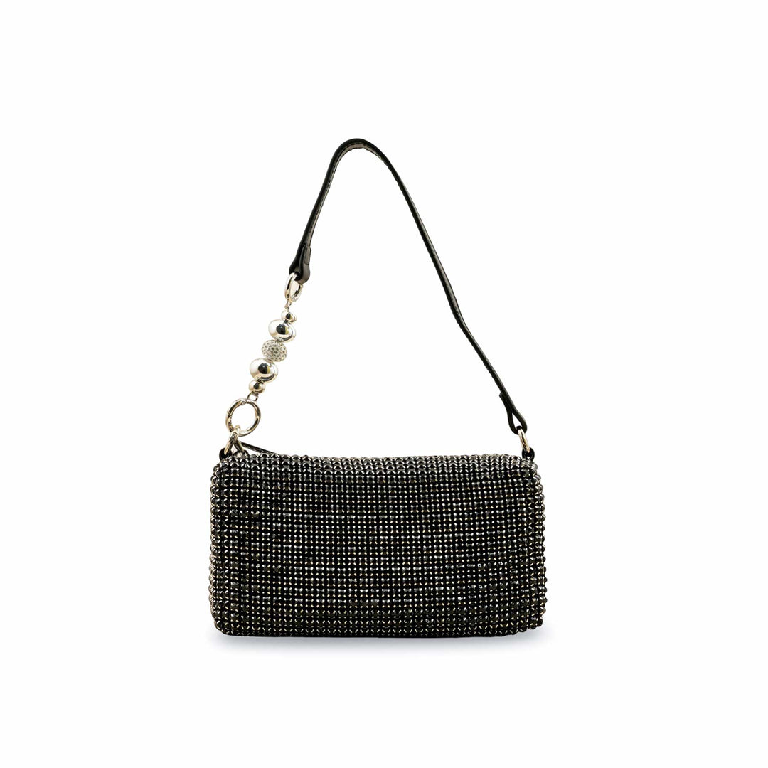 Black Fancy Clutch P36333