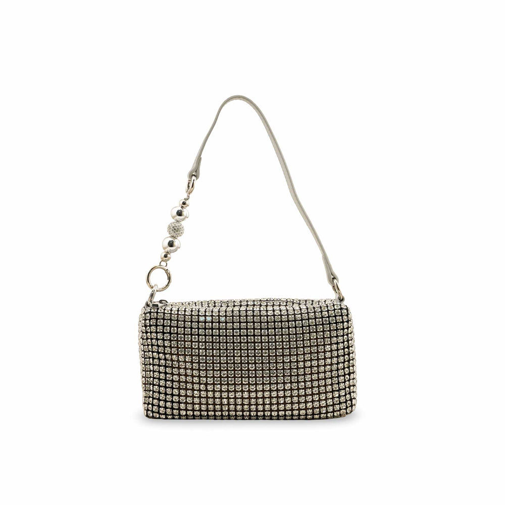 Silver Fancy Clutch P36333