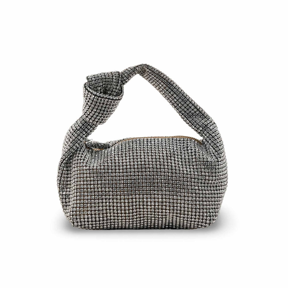 Silver Fancy Clutch P36334