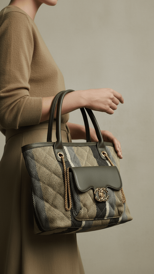 Grey Formal Shoulder Bag P36335