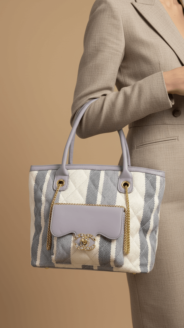 Blue Formal Shoulder Bag P36335