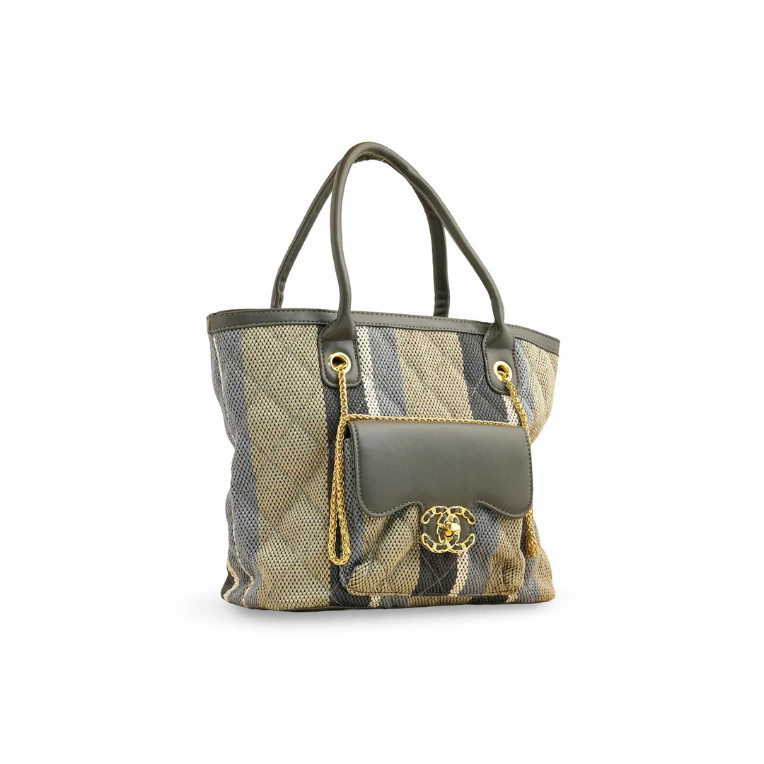 Grey Formal Shoulder Bag P36335