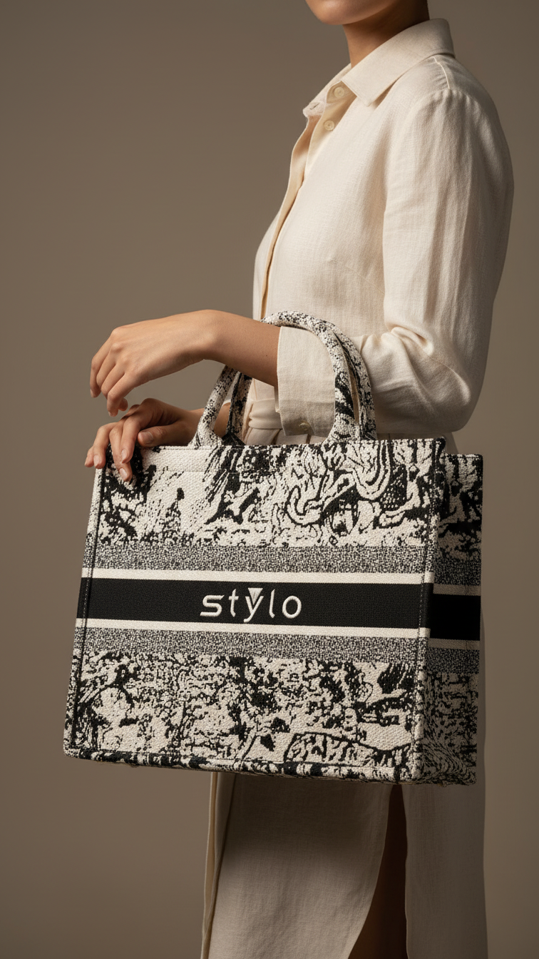 White Ladies Formal Hand Bag P36336