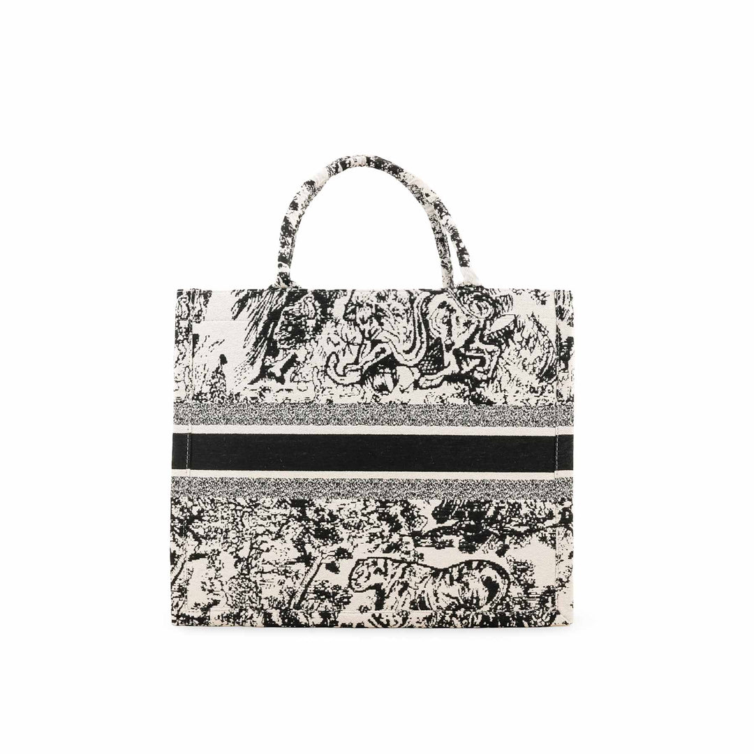 White Formal Hand Bag P36337