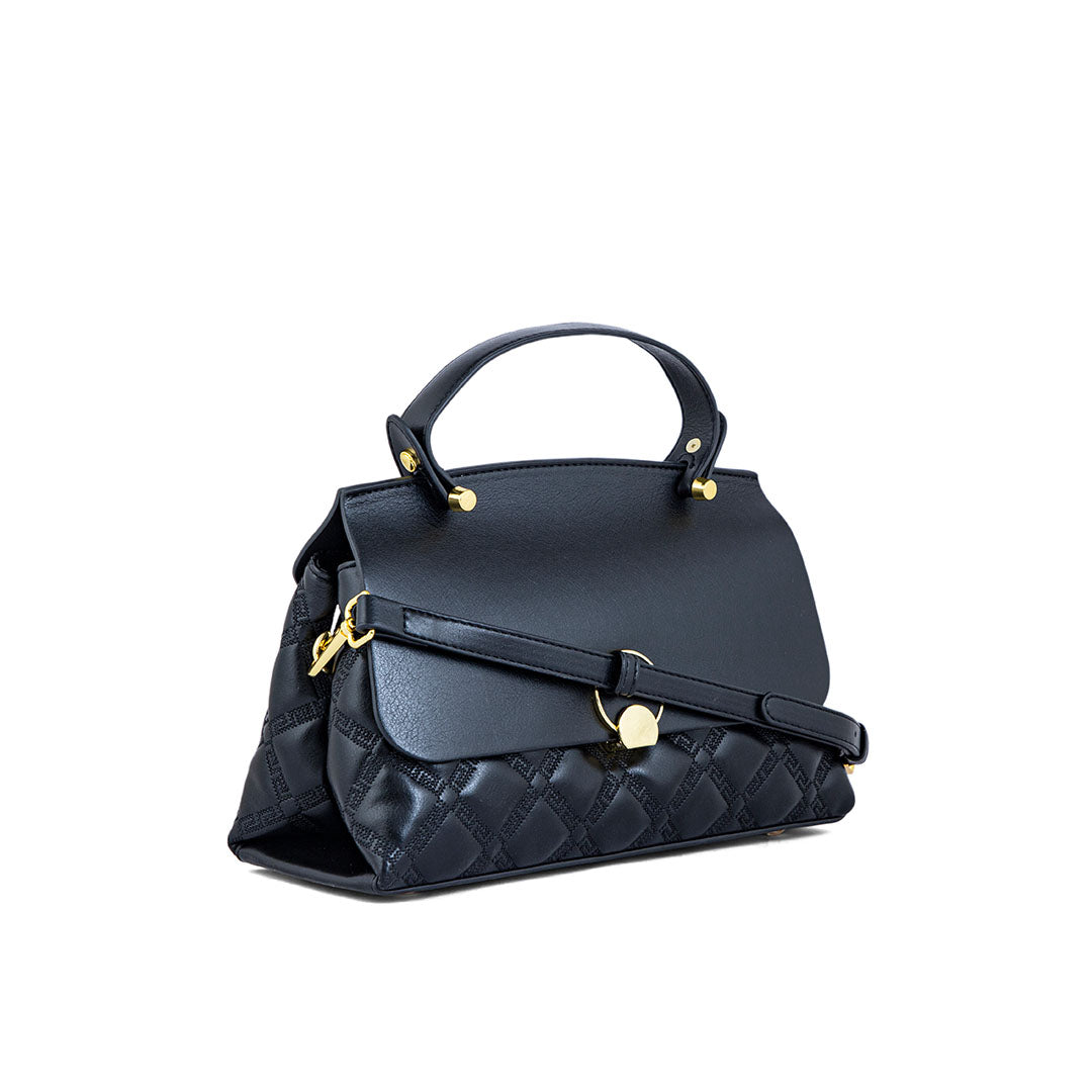 Black Formal Shoulder Bag For Women P36339