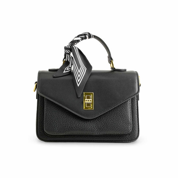 Black Formal Shoulder Bag P36344