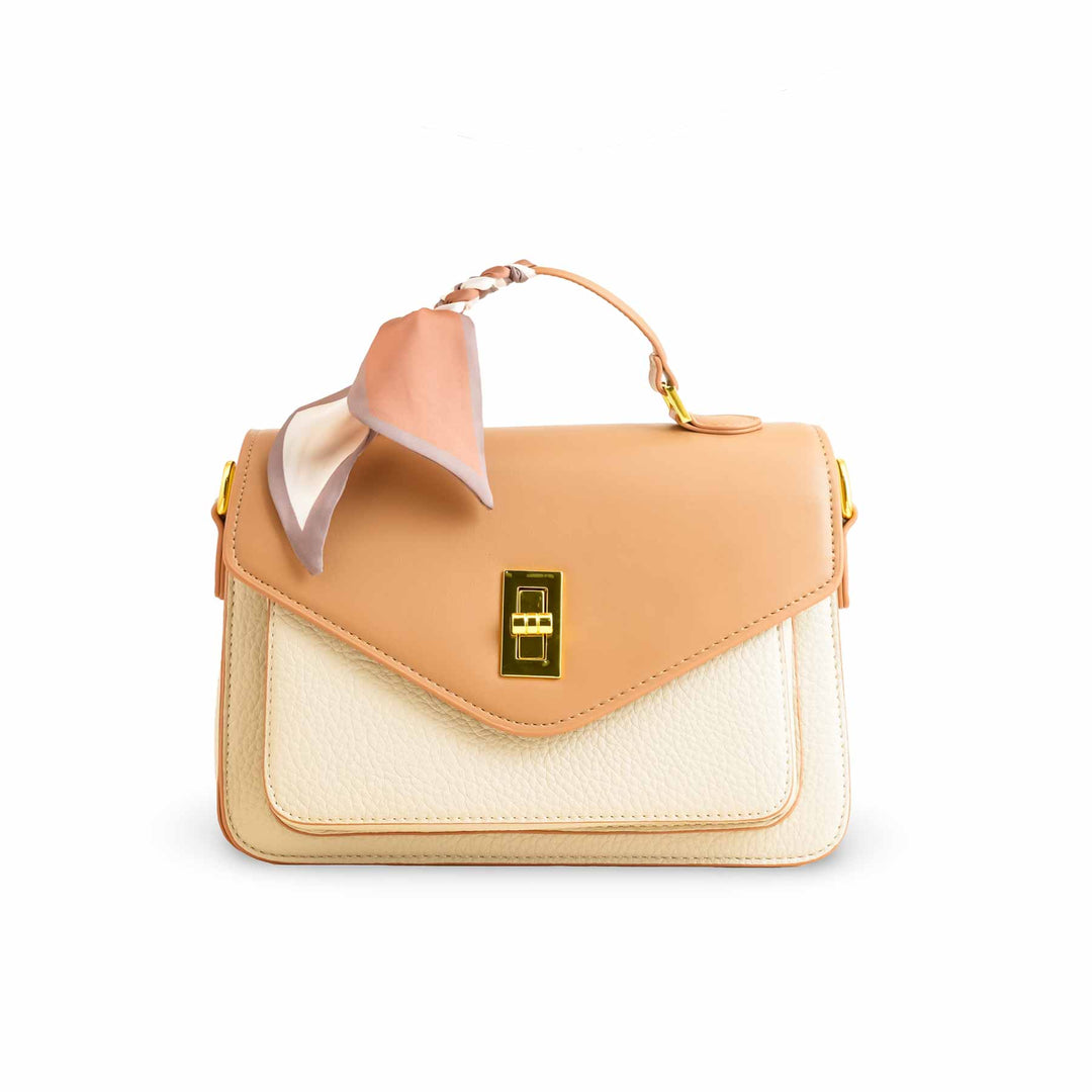 Khaki Formal Shoulder Bag P36344